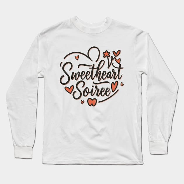 Sweetheart Soiree - The Magic of Love Long Sleeve T-Shirt by rn-eshop